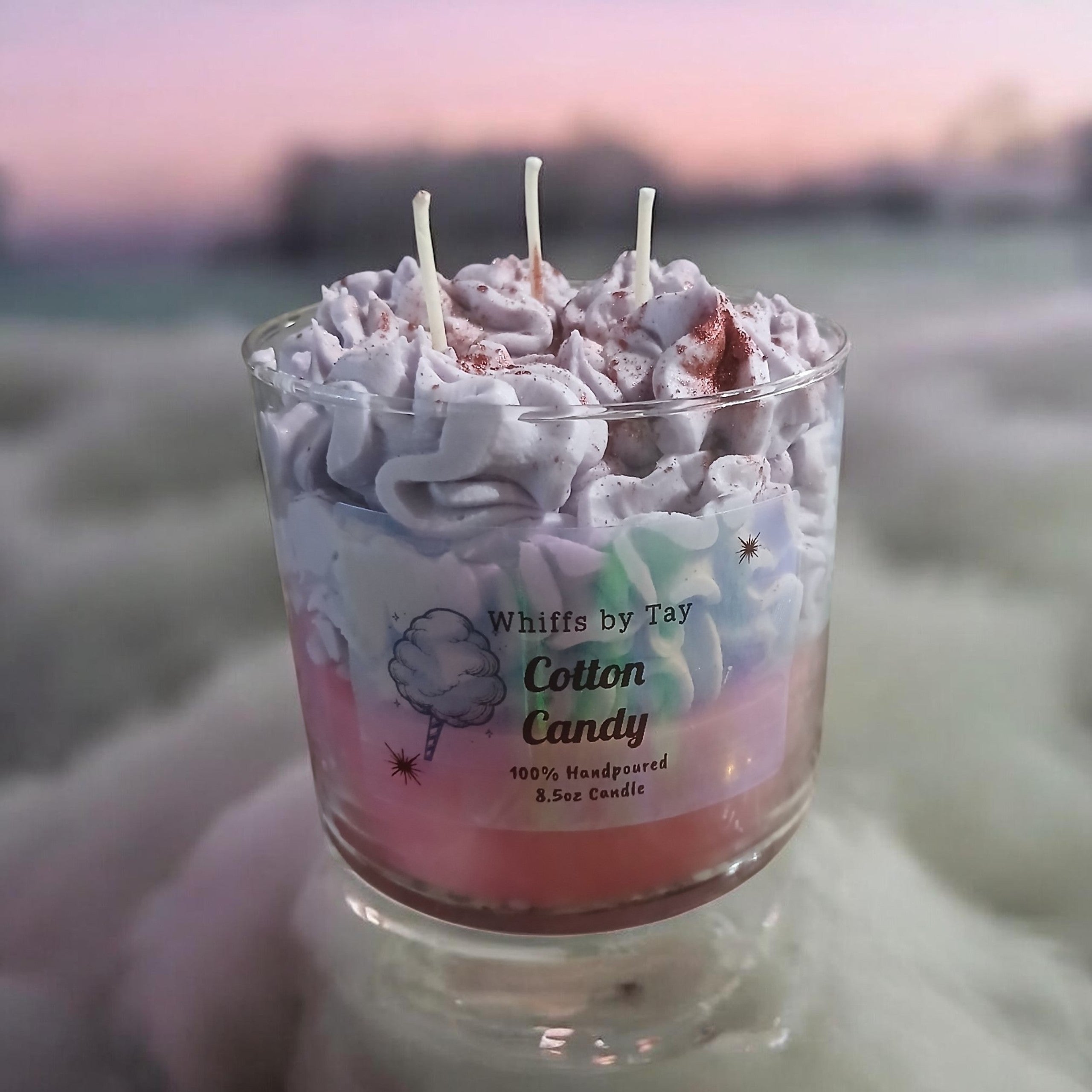 Cotton Candy-3wick